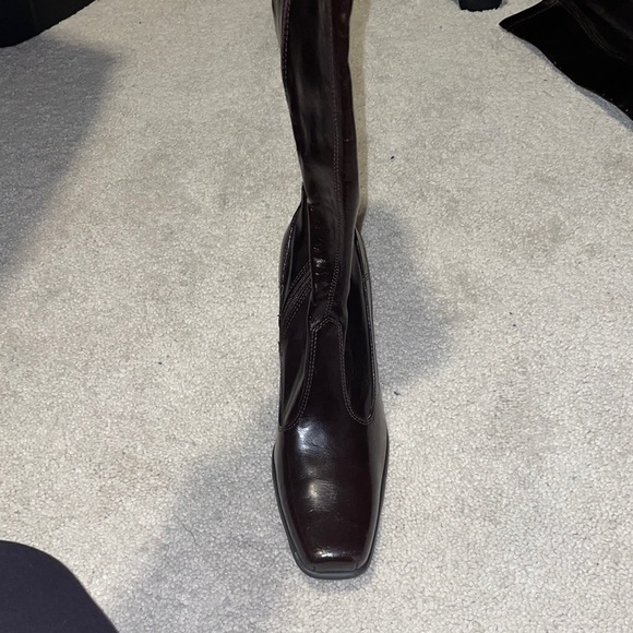 Franco Sarto, brown knee high boots, size 7 women’s - Picture 3 of 3